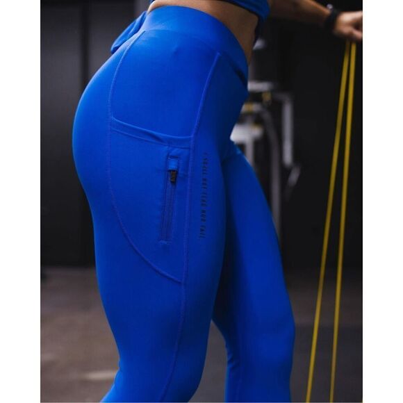 Flag Nor Fail NWOT ‘Navarah’ Leggings in Blue Size Small - Picture 4 of 8